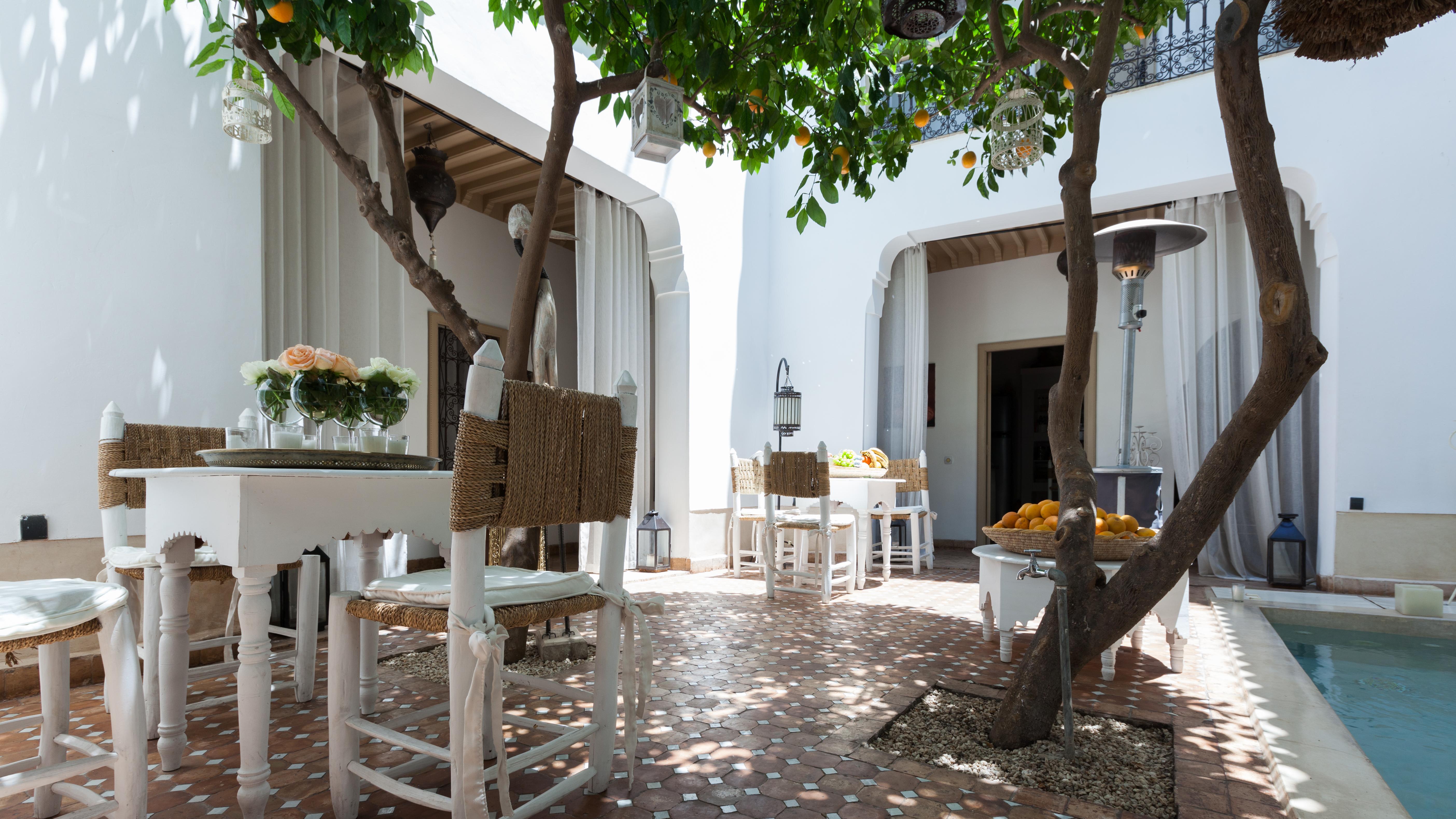 Riad Les Orangers D'Alilia Marrakesh Exterior foto
